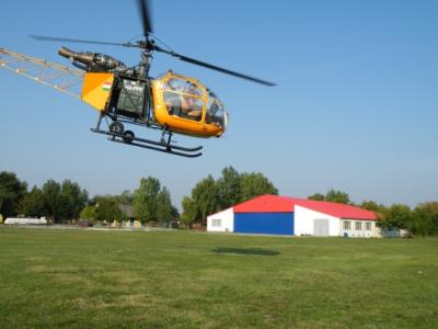 Helikopteres feldertssel segtik a parlagf elleni vdekezst Gyr-Moson-Sopron megyben