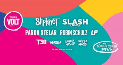 VOLT Fesztivl - Slipknot, Slash, Robin Schulz, LP is lesz
